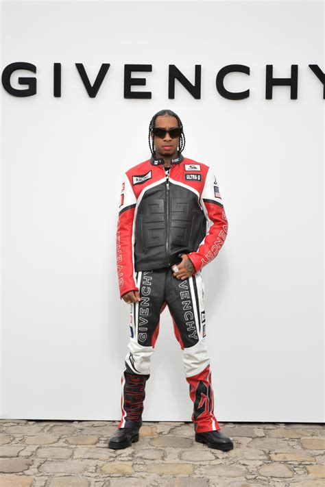 tyga givenchy|Tyga, J Balvin Hit Up Matthew Williams’ Givenchy Front Row.